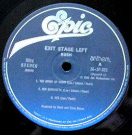 Exit...Stage Left