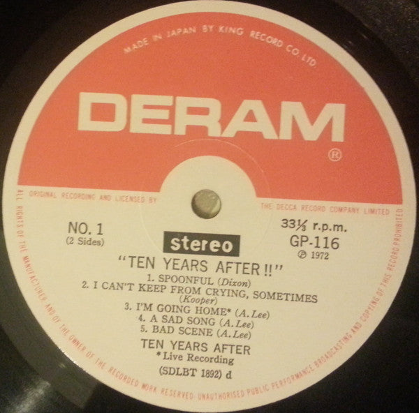"Ten Years After!!"