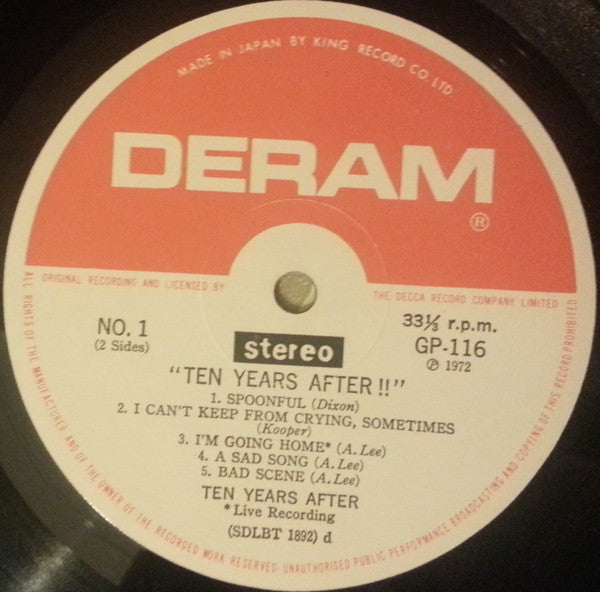 "Ten Years After!!"