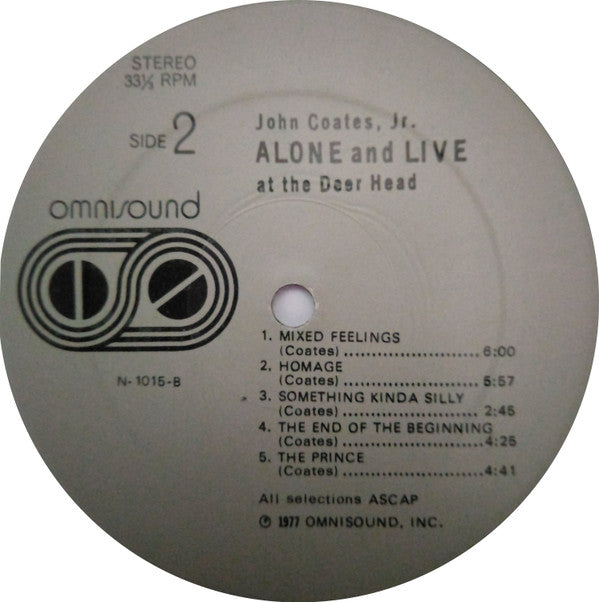 Alone And Live At The Deer Head