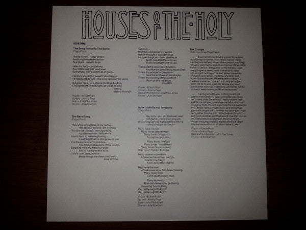 Houses Of The Holy