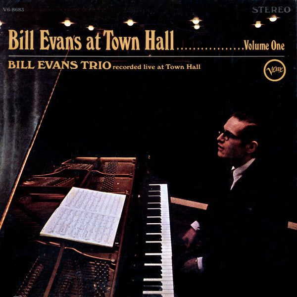 Release: Bill Evans At Town Hall (Volume One)-Vinyl-US-1966-V6-8683-3005142
