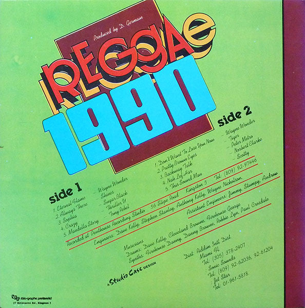 Master Release: Penthouse Presents Reggae 1990 by Various