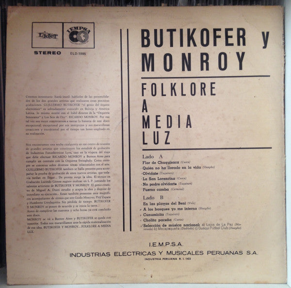 Master Release: Folklore A Media Luz by Butikofer Y Monroy