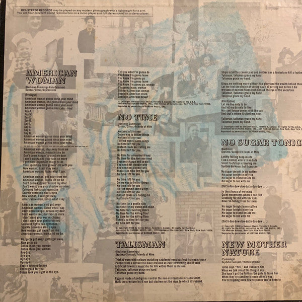 Release: American Woman-Vinyl-US-1970-LSP-4266-7304351
