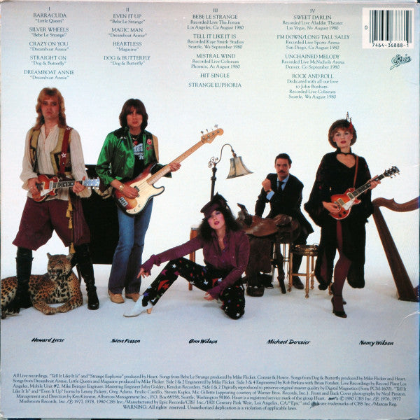 Master Release: Greatest Hits / Live by Heart