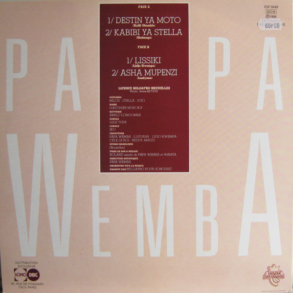Master Release: Papa Wemba by Papa Wemba