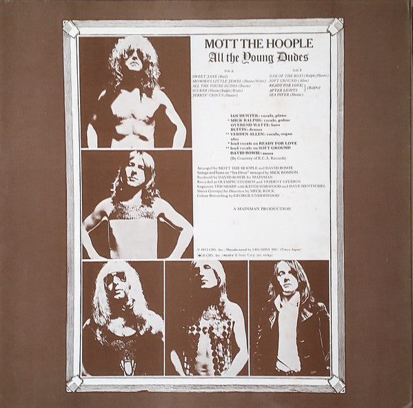 Master Release: All The Young Dudes by Mott The Hoople