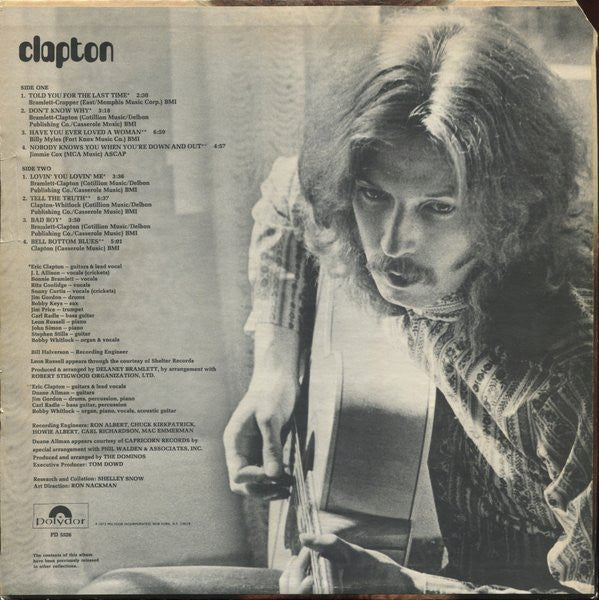 Release: Clapton-Vinyl-US-1973-PD 5526-6795724