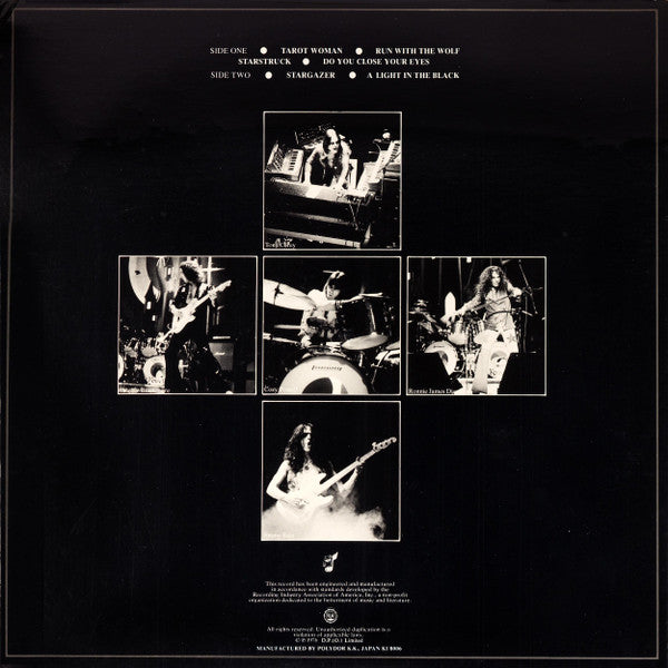 Release: Rainbow Rising-Vinyl-Japan-1980-MPX 4024, MPX 4024-3596007