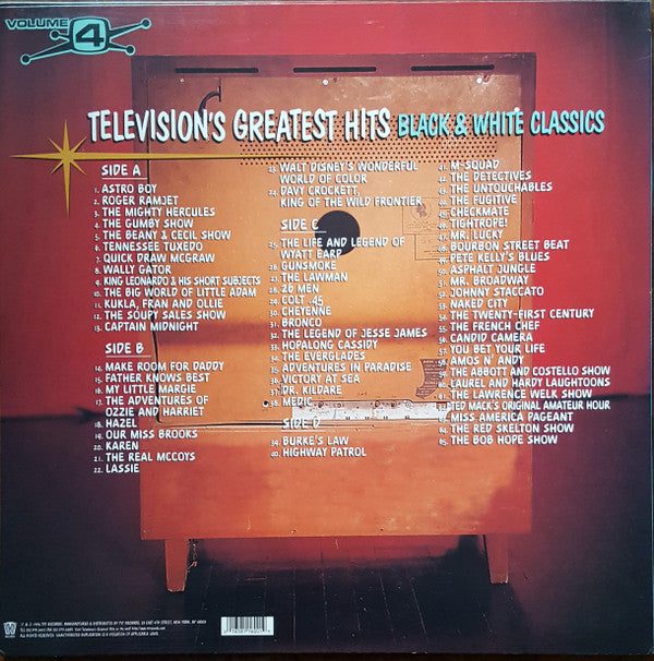 Television's Greatest Hits Volume 4: Black & White Classics