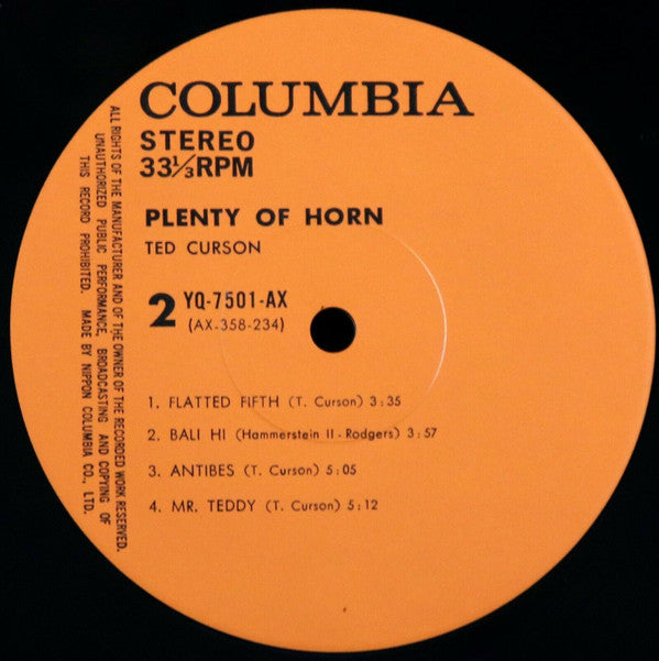 Plenty Of Horn