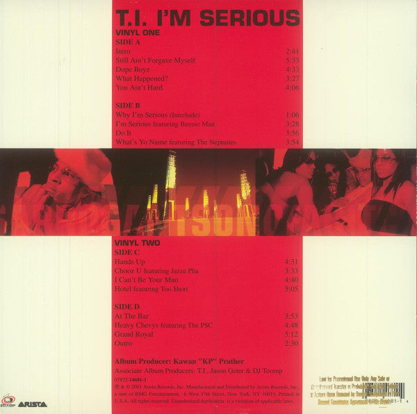 Release: I'm Serious-Vinyl-US-2001-07822-14681-1-1855119