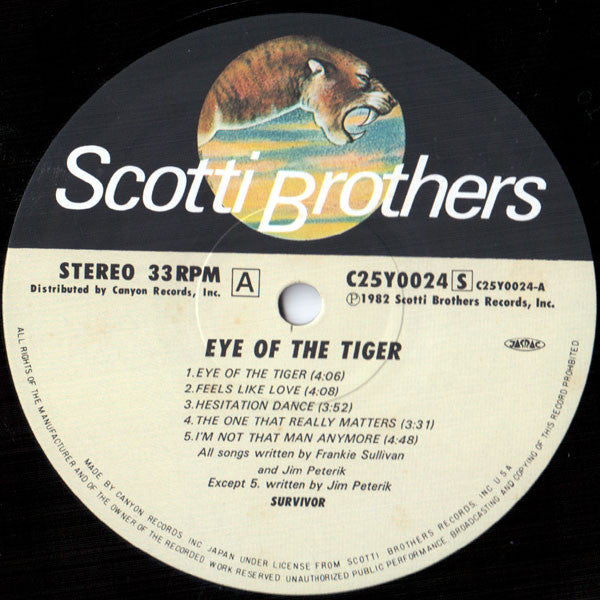 Eye Of The Tiger