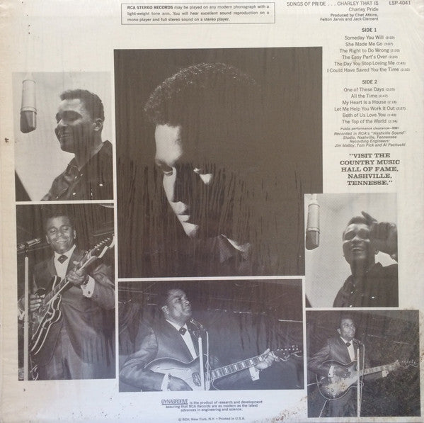 Master Release: Songs Of Pride...Charley That Is by Charley Pride