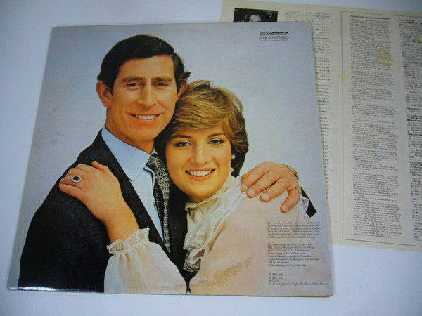 Master Release: The Royal Wedding Of H.R.H. The Prince Of Wales And The Lady Diana Spencer - The BBC Recording From St. Paul's Cathedral On 29th July 1981 by Various