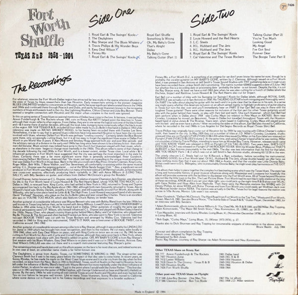 Release: Unknown Release-Vinyl-UK-1984-KK 7426, LP 7426-4943102