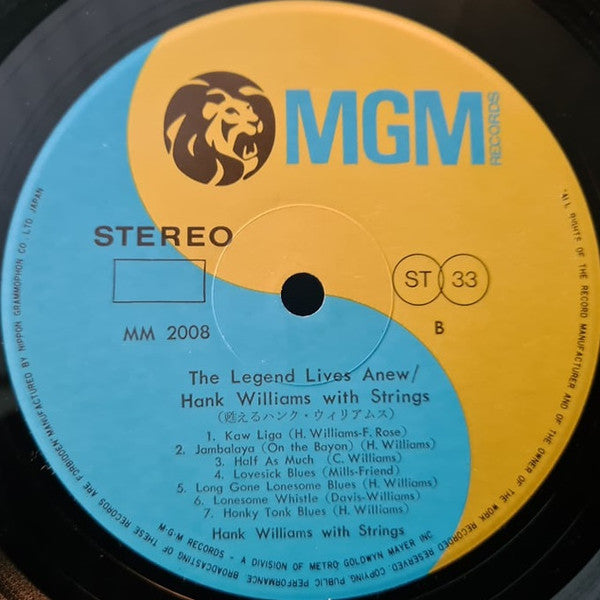 The Legend Lives Anew - Hank Williams With Strings