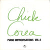 Chick Corea - Piano Improvisations Vol. 2 (Vinyl, LP, Album) Very Good (VG) / Very Good Plus (VG+)