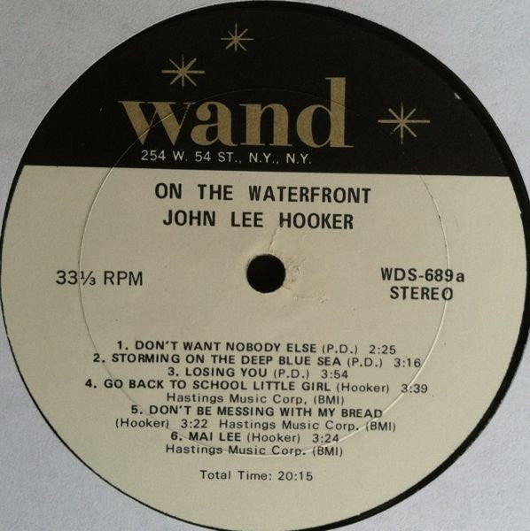 Master Release: On The Waterfront by John Lee Hooker