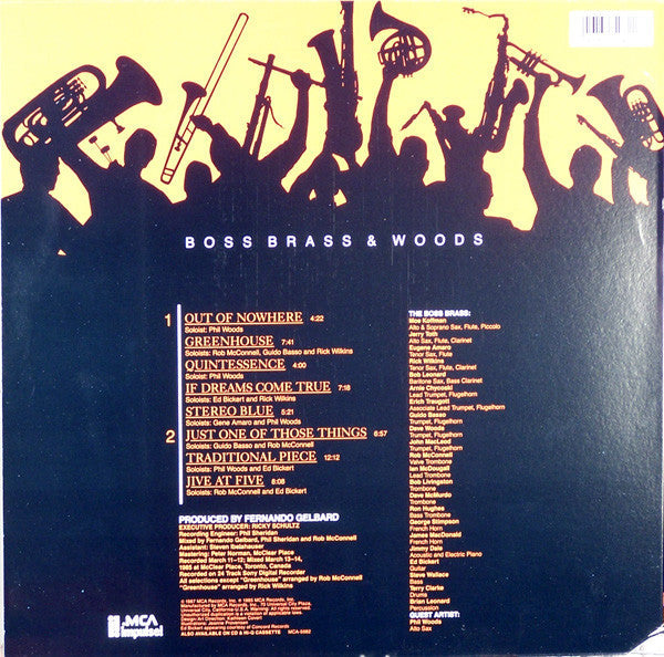 Master Release: Boss Brass & Woods by Rob McConnell & The Boss Brass
