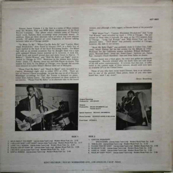 Release: The Legend Of Elmore James-Vinyl-US-None-KST 9001-3282616
