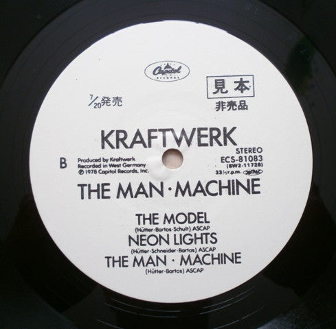 Release: Die Mensch·Maschine-Vinyl-Japan-1978-ECS-81083-3371155
