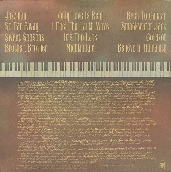 Release: Her Greatest Hits (Songs Of Long Ago)-Vinyl-US-1978-JE 34967-2192669