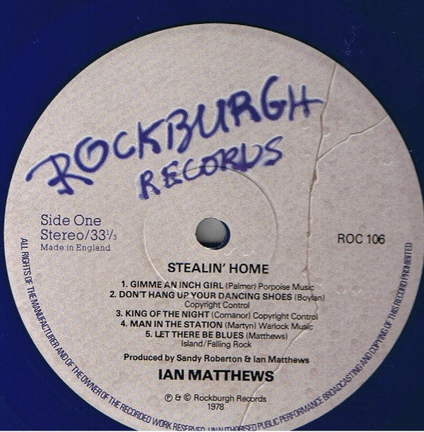 Release: Stealin' Home-Vinyl-UK-1978-ROC 106-1656423