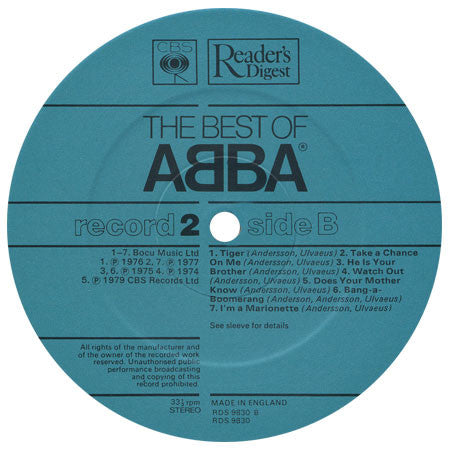 The Best Of ABBA