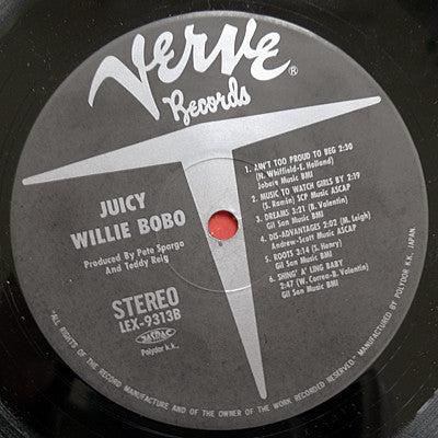 Master Release: Juicy by Willie Bobo