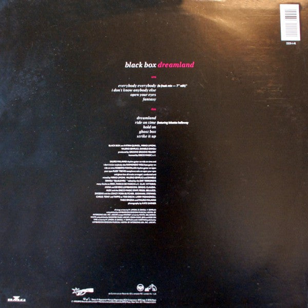 Master Release: Dreamland by Black Box