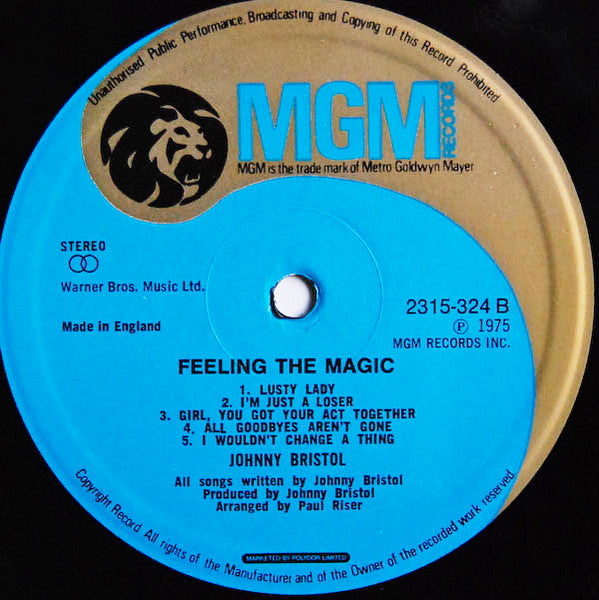 Release: Feeling The Magic-Vinyl-UK-1975-2315 324, 2315-324-1166151