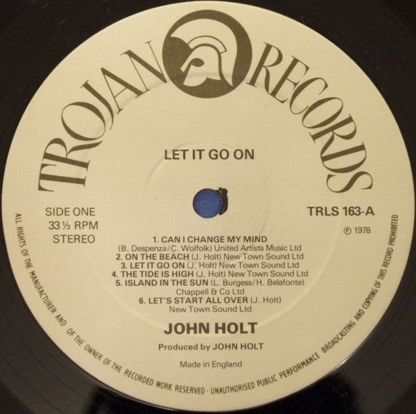 Master Release: Let It Go On by John Holt