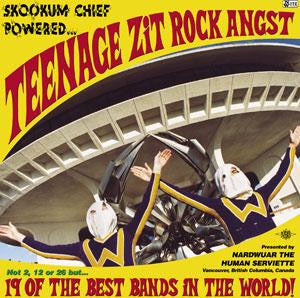 Release: Nardwuar The Human Serviette Presents: Skookum Chief Powered Teenage Zit Rock Angst-Vinyl, CD-Canada-1995-CLEO 8-1878510