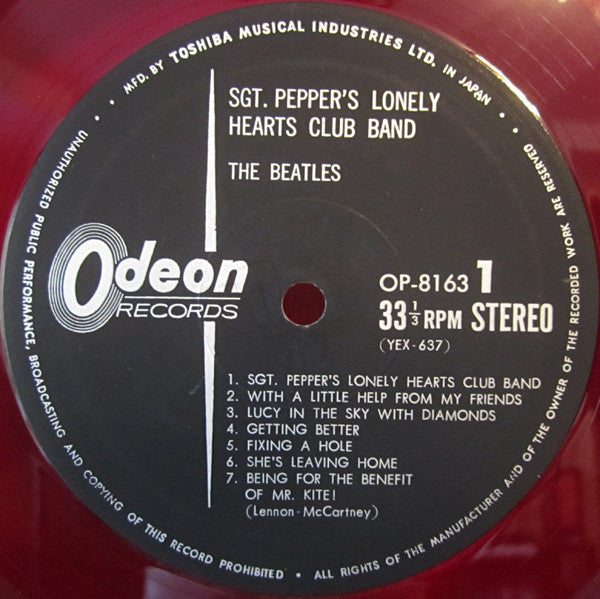Sgt. Pepper's Lonely Hearts Club Band = サージェント・ペーパーズ・ロンリー・ハーツ・クラブ・バンド