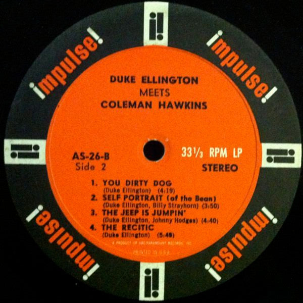 Duke Ellington Meets Coleman Hawkins