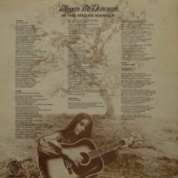 Release: In The Megan Manner-Vinyl-US-1971-WNS-1004-1869447