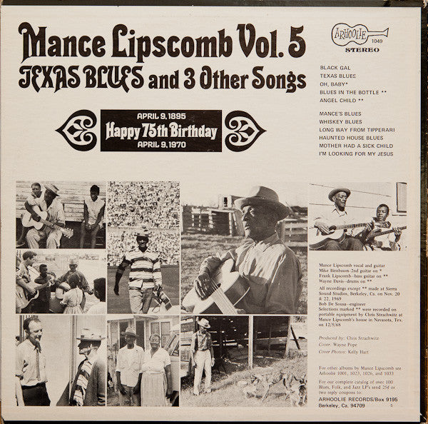 Master Release: Mance Lipscomb Vol. 5 by Mance Lipscomb