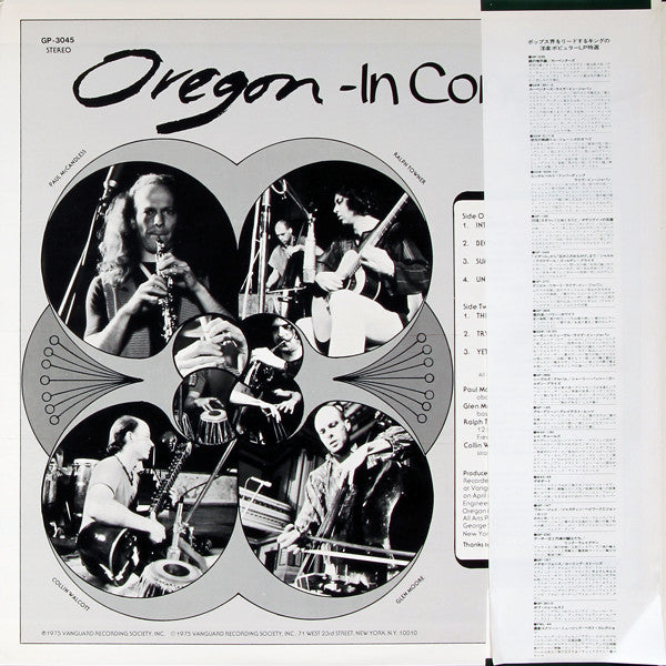 Release: In Concert-Vinyl-Japan-1976-GP-3045-3473961