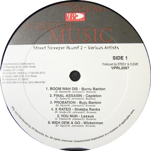 Master Release: Street Sweeper Round Two by Various