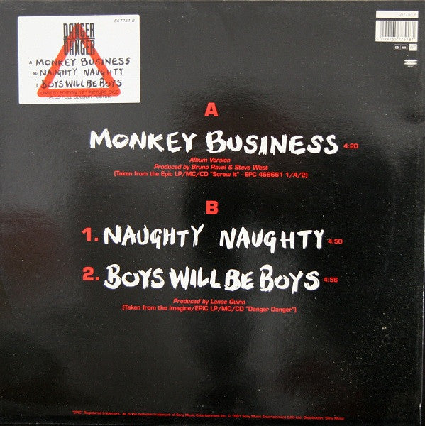 Master Release: Monkey Business by Danger Danger