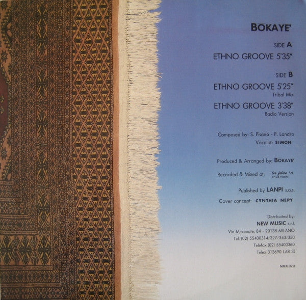 Master Release: Ethno Groove by Bokaye'