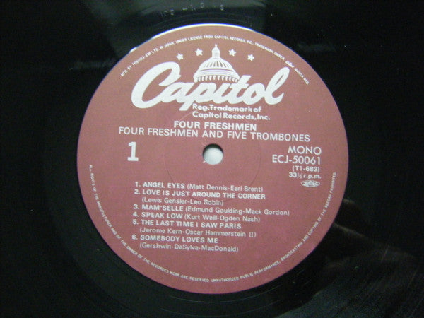 Release: Four Freshmen And 5 Trombones-Vinyl-Japan-None-ECJ-50061-17315107