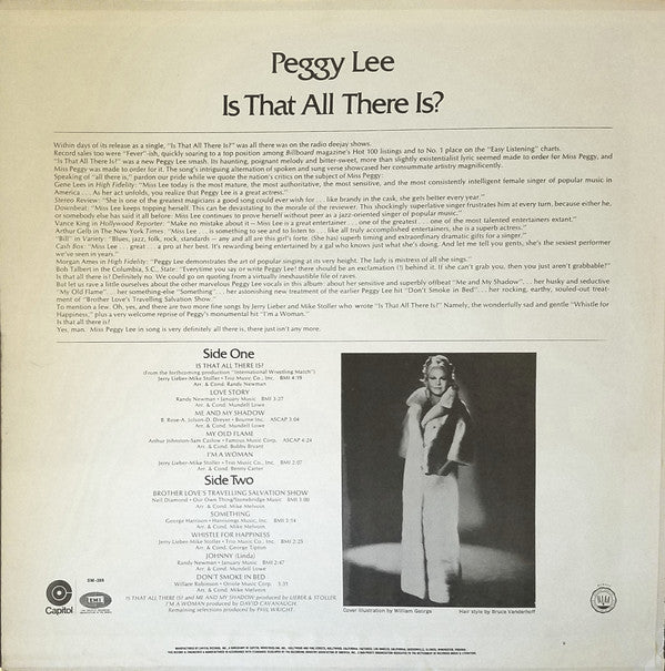 Release: Is That All There Is?-Vinyl-US-None-SM-386-12627131