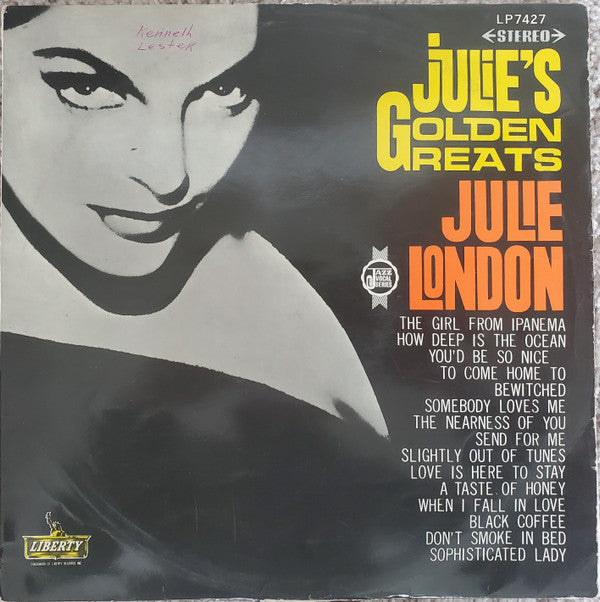 Master Release: Julie's Golden Greats by Julie London