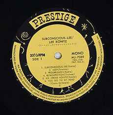 Release: Subconscious-Lee-Vinyl-Japan-None-MJ-7089-14146754