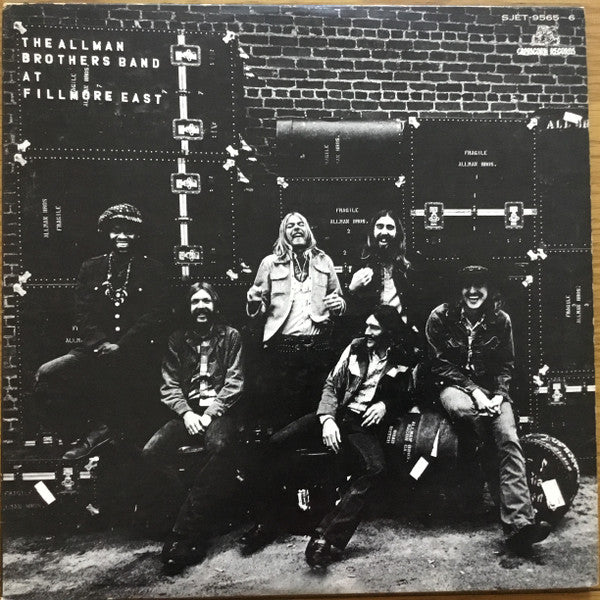 Release: The Allman Brothers Band At Fillmore East-Vinyl-Japan-1975-SJET-9565~6-27287577