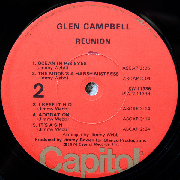Reunion: The Songs Of Jimmy Webb