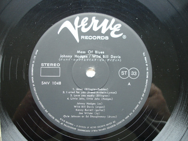 Release: Mess Of Blues-Vinyl-Japan-1964-SMV-1048-11626373